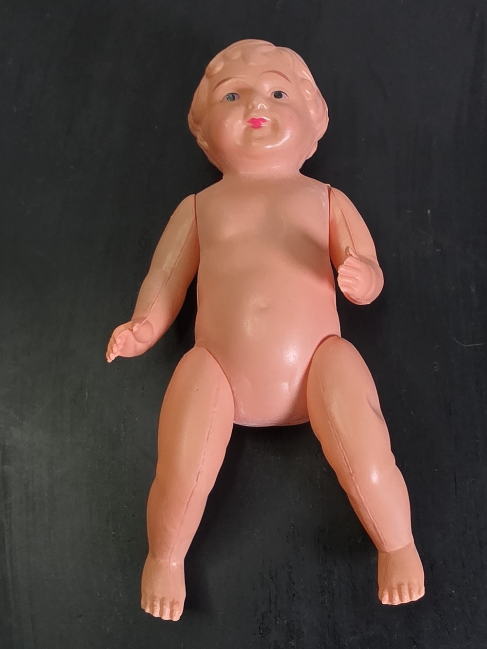 Vintage Japan Made Light Weight Plastic Doll